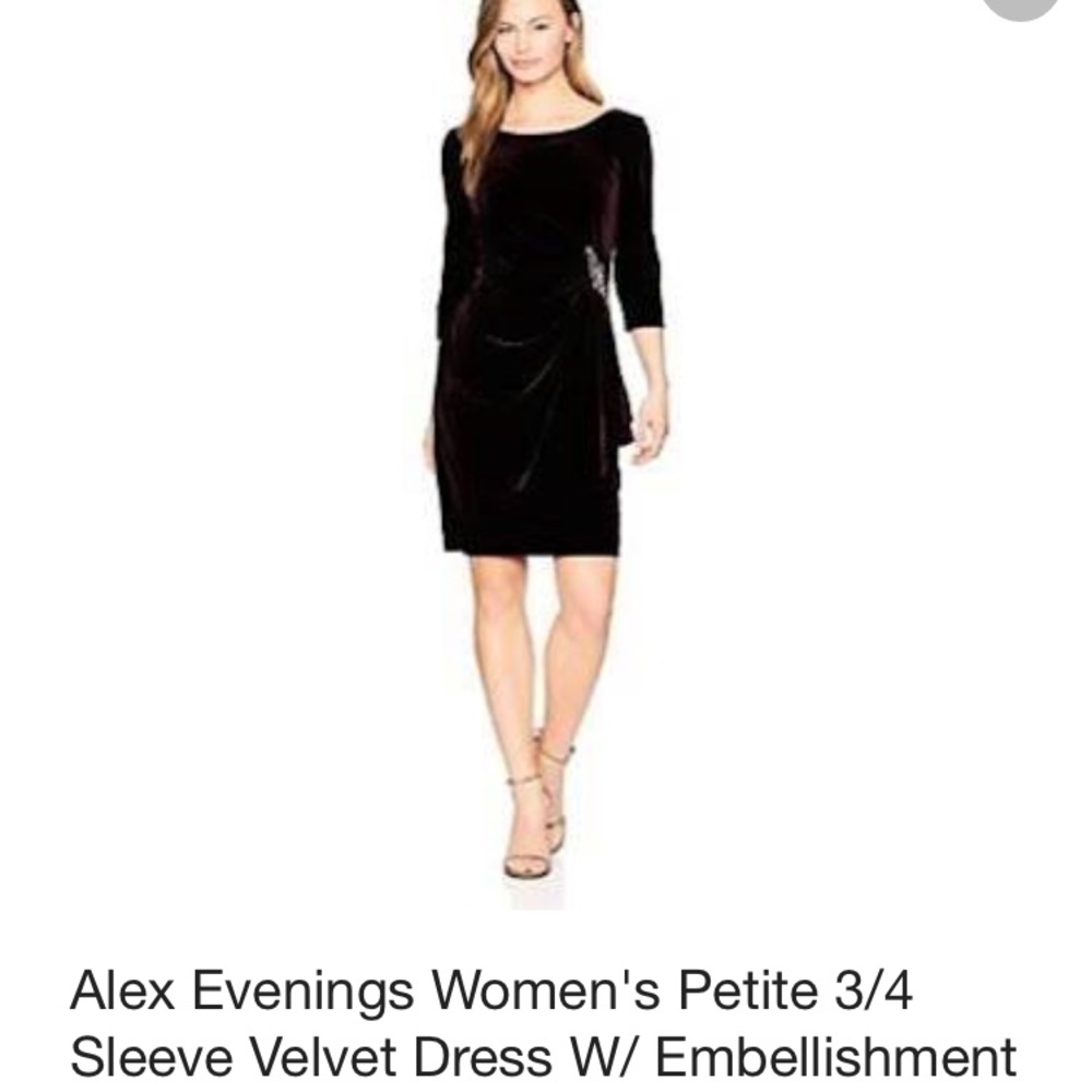 Velvet Cocktail Dress